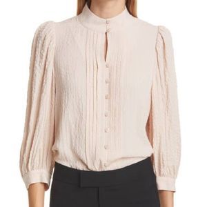 Smythe Frontier Blouse in Blush